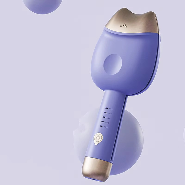 Yoly Cat Wave Piastra in Ceramica per Onde con Temperatura Regolabile