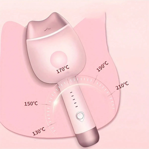 Yoly Cat Wave Piastra in Ceramica per Onde con Temperatura Regolabile