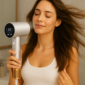 Yoly Elegante Asciugacapelli Professionale con Controllo Temperatura Intelligente